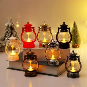 Decoration horse lamp LED retro lamp plastic lantern hanging home decor Christmas Gift decoration - Image 5