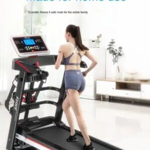 Portable Home Gym Electric Treadmill Foldable Steel Motorized LCD Screen LED Display Heart Rate Function for Running & Fitness - Image 5