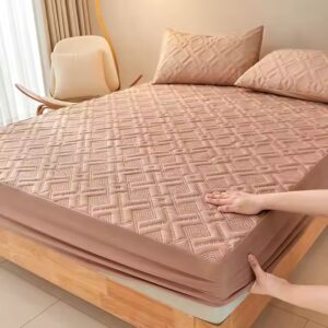 waterproof bed cover mattress protector bed sheet anti-fouling waterproof bed cover - Image 4