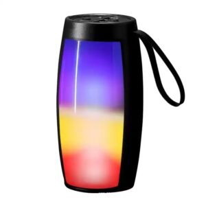Portable Wireless gaming Speaker with Mixed Colorful LED Lights Multifunction Outdoor Party smart Speaker - Image 3