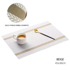 Hot Selling Table Mats Eco-friendly Washable Heat Insulation Placemats Reusable Luxury Hotel Dining Table Mats - Image 7