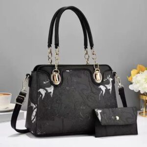 wholesale luxury leather fashion quilted leather bags set women's large capacity handbags For ladies - Image 6