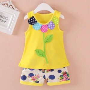 Newborn Baby Girl Summer Clothes Sets Wholesale - Image 3
