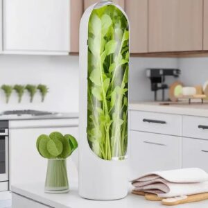 XJH Freshness Preservation Pod Cilantro Container Mini Herb Saver For Refrigerator Use - Image 4