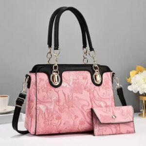 wholesale luxury leather fashion quilted leather bags set women's large capacity handbags For ladies - Image 4