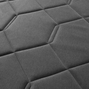 All grey Luxury Euro Top Pocket Spring Mattress high quality mattress roll up pocket spring mattress roll box pocket spring - Image 5