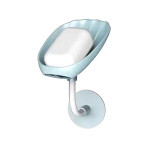 Wall-mounted countertop dual-purpose adjustable shell drain soap dish - Image 6