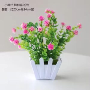 Artificial plants mini potted plants small green decoration indoor family farmhouse aesthetics bedroom shelf desk bathroom - Image 4