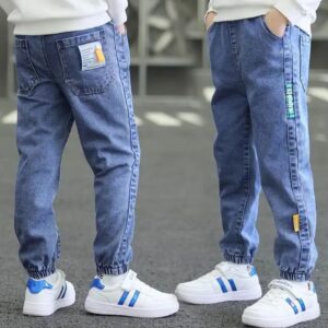 Wholesale Spring Children Kids Outwear Denim Casual Teenagers Boys Jeans - Image 7