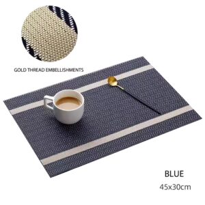 Hot Selling Table Mats Eco-friendly Washable Heat Insulation Placemats Reusable Luxury Hotel Dining Table Mats - Image 5