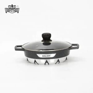 10 pcs large size die cast aluminum non-stick cooking pots kitchen pot set cooking pot set non-stick cookware granite - Image 6