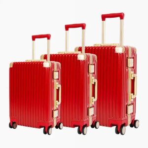 Wholesale trolley case suitcase adult aluminium luggage case 20 24 inch password lock luggage large-capacity boarding suitcase - Image 4