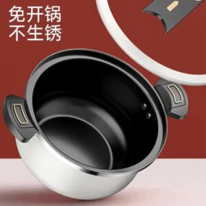 High Quality Micro Pressure Cooker 26cm Soup Wok Non-stick Totipotent Pot - Image 7