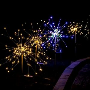 Firework Lamp Christmas Fairy Lights Copper Wire Lamp Dandelion String Lights for Garden - Image 7