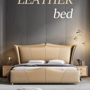 Luxury Modern Queen Size Bedroom Furniture Set Fully Assembled Adjustable Wooden Bed Morden Lingua Italiana Bedroom Furniture - Image 6