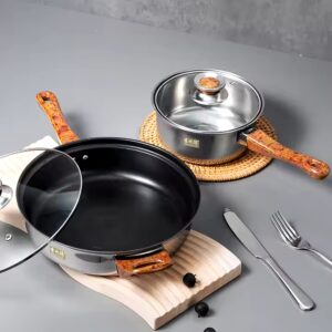 Hot Selling Household 12 Piece Pot Set Multi Functional Stainless Steel With Kettle Stainless Steel Pot Set - Image 5