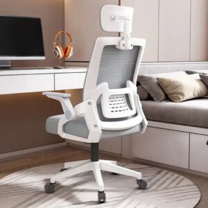 office furniture China adjustable full mesh computer chair executive ergonomic office chairs with headrest - Image 7