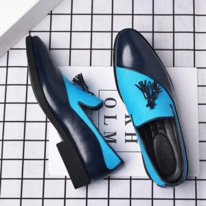 New Men Shoes Men Business Formal Plus-Size Casual Shoes Trend British Leather Shoes - Image 6