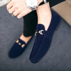New Lazy Men's Shoes Trendy Shoes Leather Shoes Big Size - Image 4