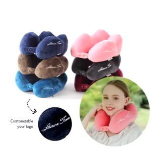 Airplane Support Travel Massage Pillows Comfortable Pillows Home Sleep Memory Foam Neck U-Shape Pillows - Image 3