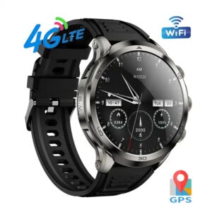 Android 4G Smart Watch H19 Sim Card HD Video Call With 1.95inch Amoled Screen Retractable Rotating Camera WIFI Smartwatch - Image 3
