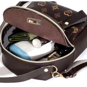 Style Heart Shape School Student Phone Certificate PU Bag Leather Backpack - Image 4