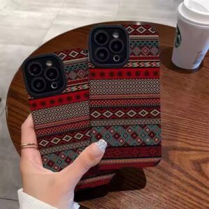Newest National Pattern Printing TPU Artificial Leather Mobile Phone Cover Case For Iphone 7 8 X Xr Xs 11 12 13 14 15 16 Pro Max - Image 7