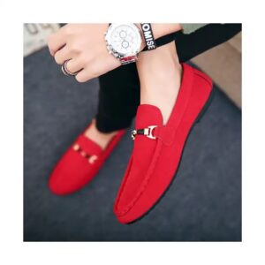New Lazy Men's Shoes Trendy Shoes Leather Shoes Big Size - Image 1