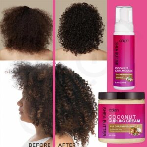 Frizz Control Curl Defining Cream for Wavy Curly Hair Curl Cream - Image 7