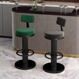 Trending Now Bar Stool Swivel Lifting Home Backrest Luxury Modern Simple Bar Cashier High Stools - Image 4
