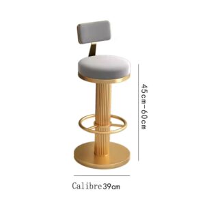 Trending Now Bar Stool Swivel Lifting Home Backrest Luxury Modern Simple Bar Cashier High Stools - Image 7