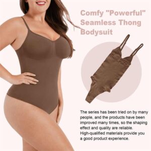 shapewear one piece bodysuit shapewear high compression thong shapewear for women tummy control - Image 6