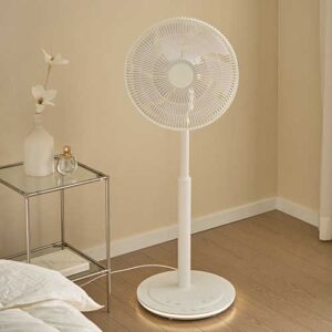 RUNAL 14 Inch Rechargeable Bldc Motor Wireless Dc Electric Floor Standing Air Cooling Fan With Remote Control For Home Room - Image 1