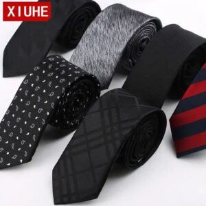 igh Quality Personalized Italian Silk Polyester Gifts Necktie Fabric Striped Corbatas Jacquard Woven Neck Ties Mens Tie - Image 3