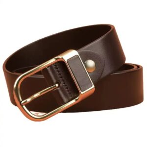 Vintage pin buckle belt fashion men business casual trousers jeans belt - Image 6