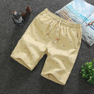 100% Cotton short plus size men's shorts pants summer casual beach odm oem blank shorts de hombre custom logo shorts men for men - Image 5