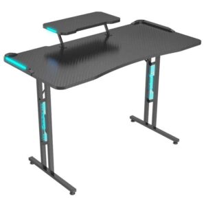 V-mounts Modern Black Standing Adjustable PC Gaming Desk Iron Office Furniture Home School Table Leg Acrylic Board - Image 3