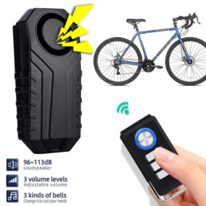 Wireless Remote Vibration Sensor Alarm bicycle alarms for bike anti theft alarm system - Image 5