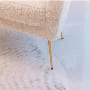 Nordic style white art Wool Sofa chair modern living room Leisure lounge Chair furniture single sofa armchair - Image 6