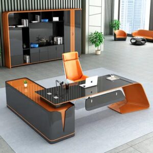 XT99-office furniture boss desk manager executive office desk table ceo luxury office desks - Image 6