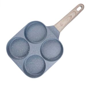 non stick fry pan breakfast egg skillet fry pan square aluminum non stick 3 in 1 steak beef cake fry pan - Image 6