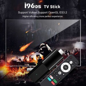 Topleo 2.4G WIFI stick usb smart tv android 10 4k hd fire alexa voice android tv stick - Image 5