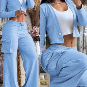 Women s Two-piece Set Stylish European and American Casual Set for Fashionistas - Image 7