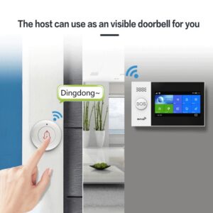 Wifi GSM Tuya Smart Alarm System for Home Security Wireless 433mhz Burglar Alarm System PG-107 - Image 6