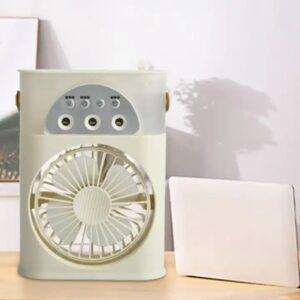 Hot Sale Mini Portable Table Personal Air Cooler Fan With 7 Colors Light Humidification Refrigeration - Image 6