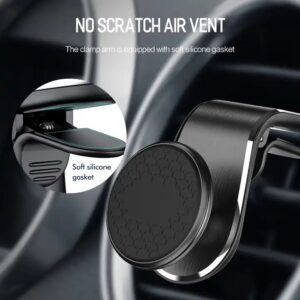 Magnetic Car Phone Holder Universal 360 Degree Rotation Magnet Stand Phone Holder For Car Air Vent Clips Accessory - Image 7