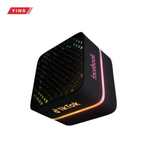 Music Sound 3w Powered Rgb Electronic Gadget Mini cube Portable Speaker Out Door Silicon Speaker With Custom Business Led Logo - Image 5