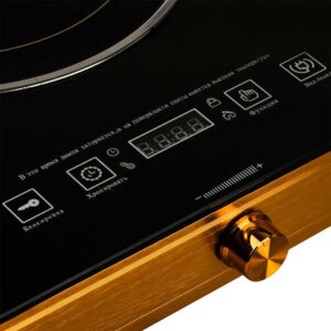 Electric Stove Cooker Hot Plate Portable Double Burner Infrared Cooker Touch Control Heating Infrared Cooker - Image 6