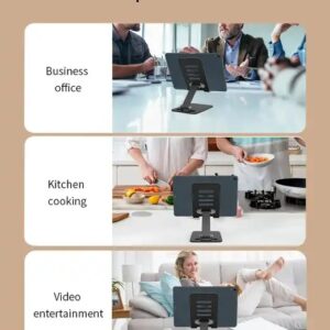 Adjustable Height Angle Metal Mobile Phone Holder Alloy Cell Phone Stand Holder for Mobile Phone Desk - Image 7