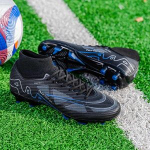New Football Shoe Man Soccer Boots Original Superfly High Ankle SG Crampons Outdoor Sock Cleats Sneakers futsal shoes - Image 7